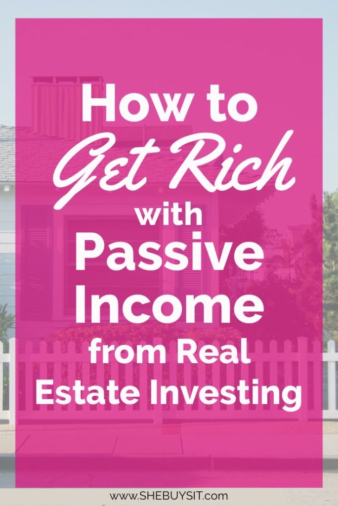 Image of home for How to Get Rich with Passive Income from Real Estate Investing