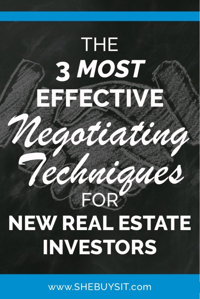 get started in real estate investing, negotiating techniques, new real estate investors