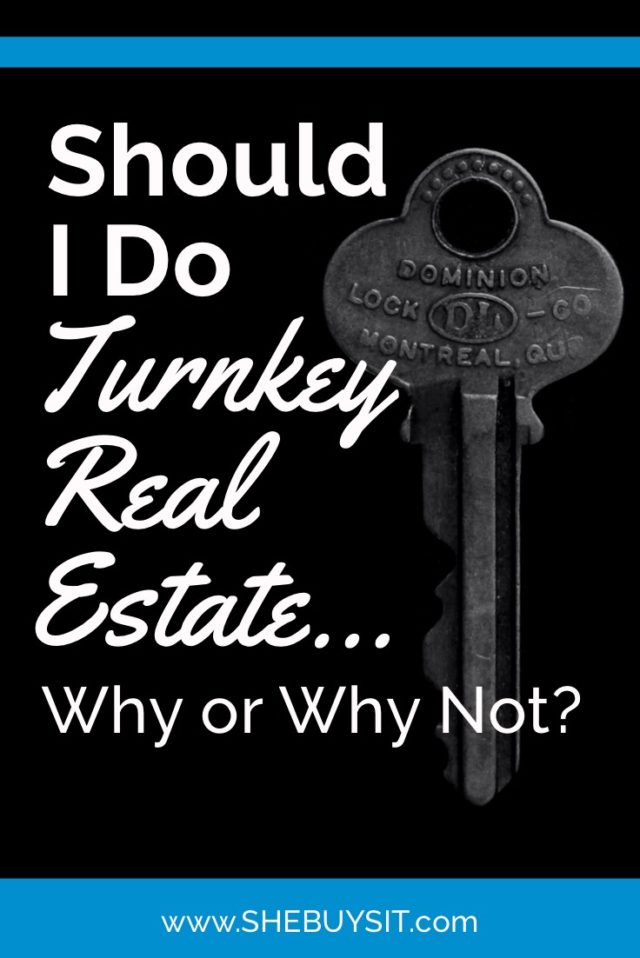 Should I do Turnkey Real Estate...Why or Why Not? Image of key