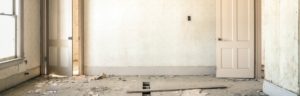 image of run down house