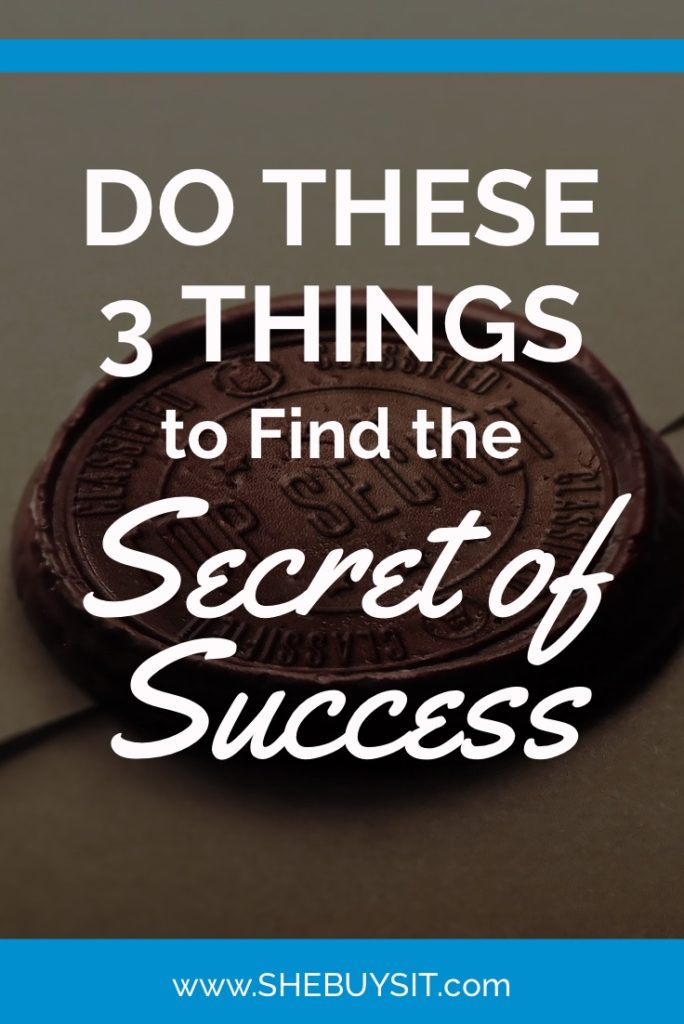 image of Top Secret stamp: Do These 3 Things to Find the Secret of Success